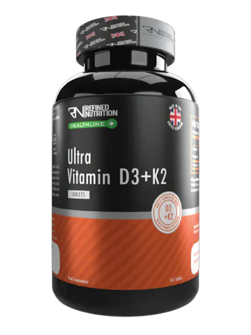 Refined Nutrition Ultra Vitamin D3 + K2 x 365 Tablets