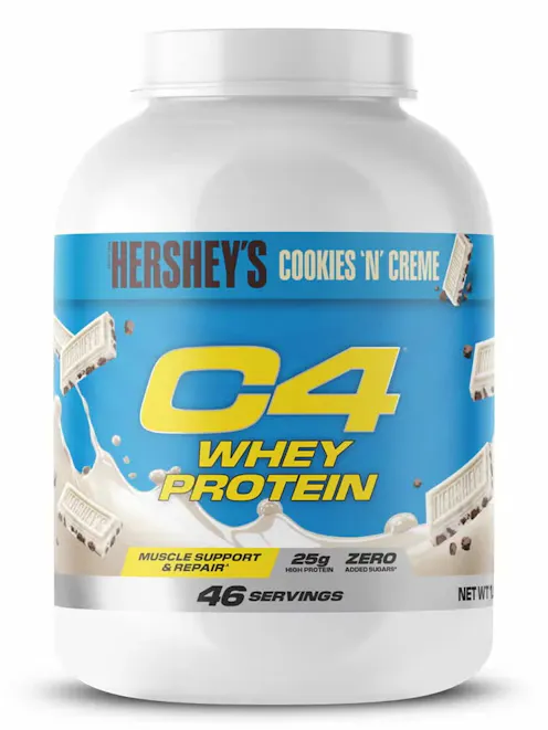 C4 Whey Protein 1700g - 46 Servings - Hershey's