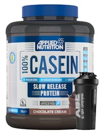 Applied Nutrition 100% Casein 1.8kg - FREE ABE Shaker