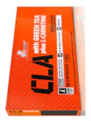 cla with green tea plus l carnitine olimp RESTOCKED @olimpireland DESCRIPTION Food supplement in capsules, containing  isomers of conjugated linoleic acid CLA enriched with green tea extract  standarised for epigallocatechin gallate and L-carnitine. The product is  designed for pro-active people